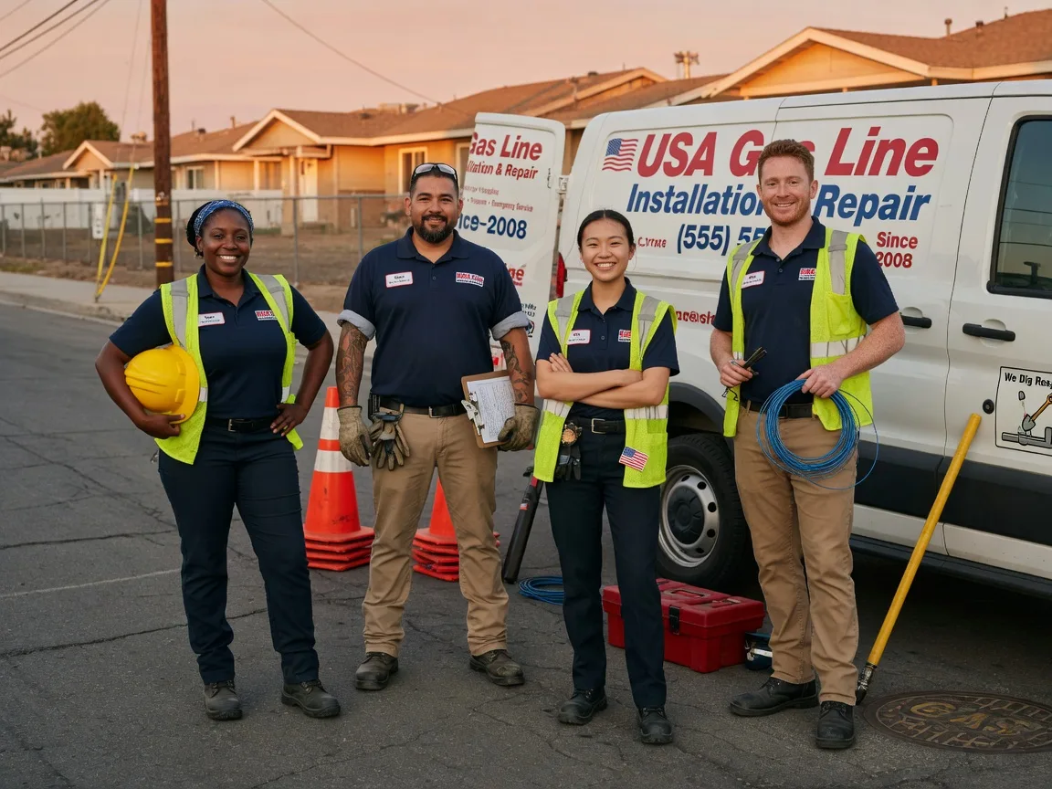 Gas Line Installation company in Du Bois, NE